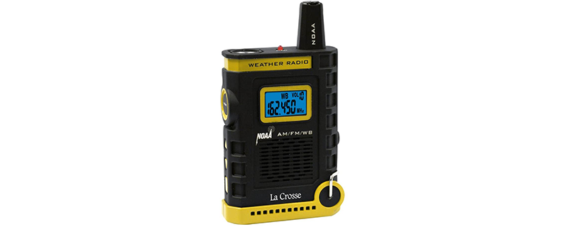 La Crosse 810-805 NOAA AM FM Weather RED Alert Super Sport Radio