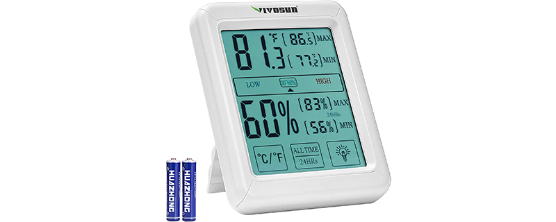 VIVOSUN Digital Indoor Thermometer & Hygrometer